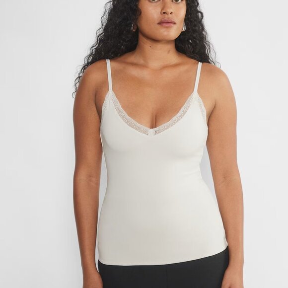 Aritzia White Contour Lace Camisole - Size Small - Picture 1 of 7